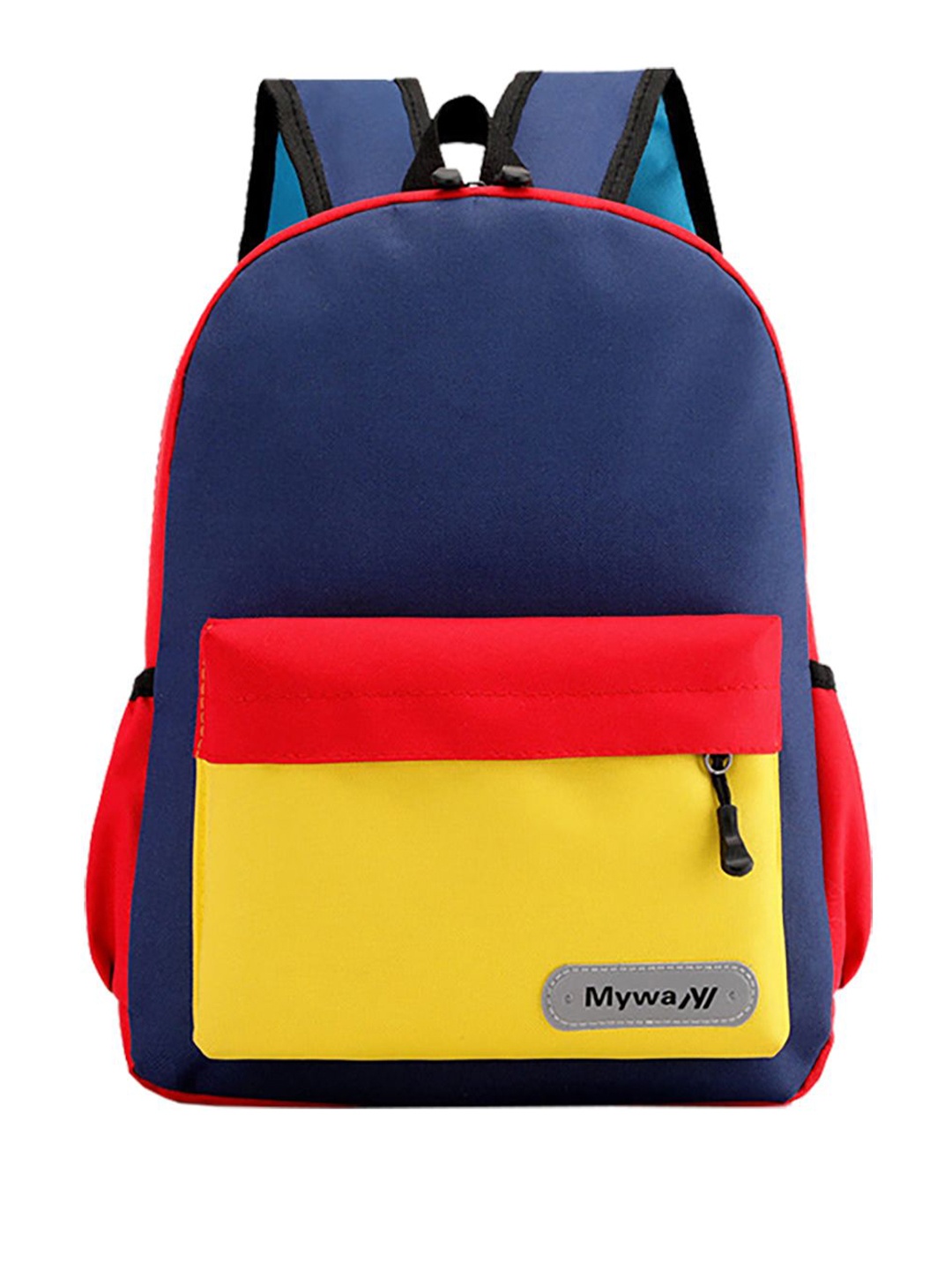

SYGA Unisex Kids Colourblocked Backpack, Navy blue