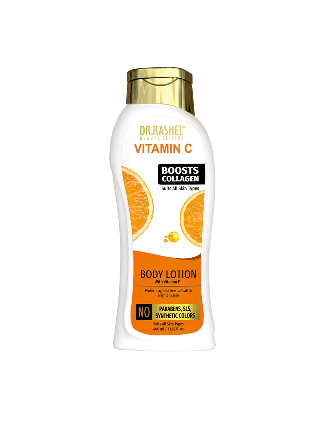 

DR.RASHEL Vitamin C Body Lotion With Vitamin E-400ml, Orange