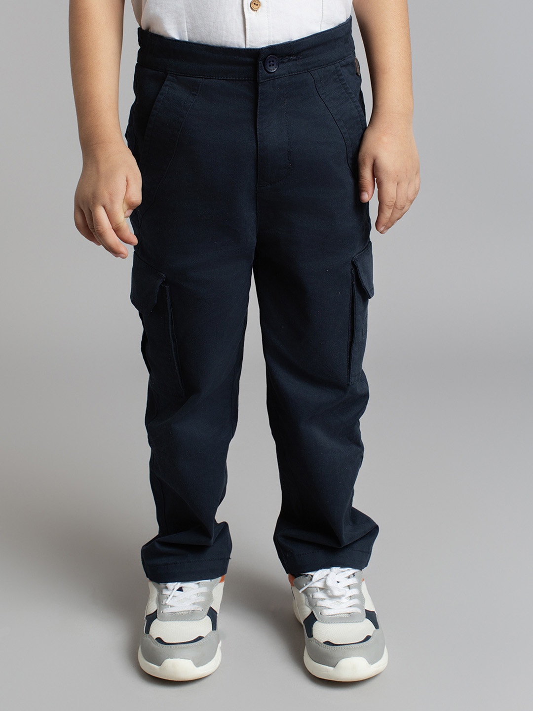 

Ed-a-Mamma Boys Relaxed Fit Cargos, Navy blue