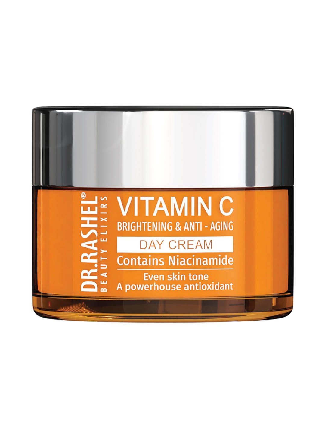 

DR.RASHEL Vitamin C Day Cream With Niacinamide-50g, Orange