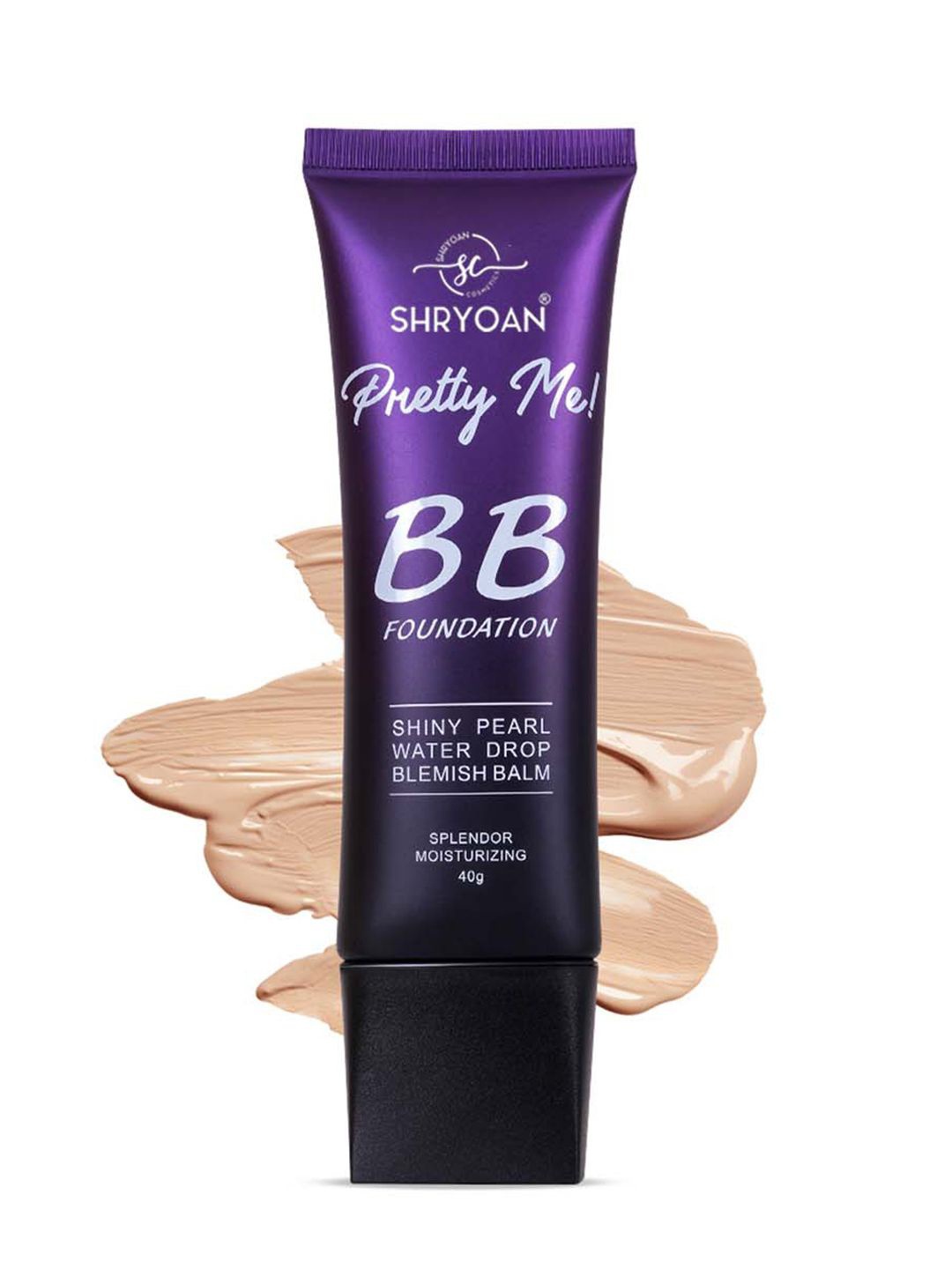 

SHRYOAN Pretty Me Shiny Pearl Water Drop BB Foundation-40g Burly Wood -06, Beige