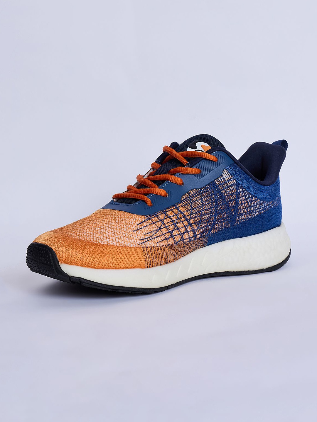 

SG Men Running Lace-Up Non-Marking Shoes, Orange