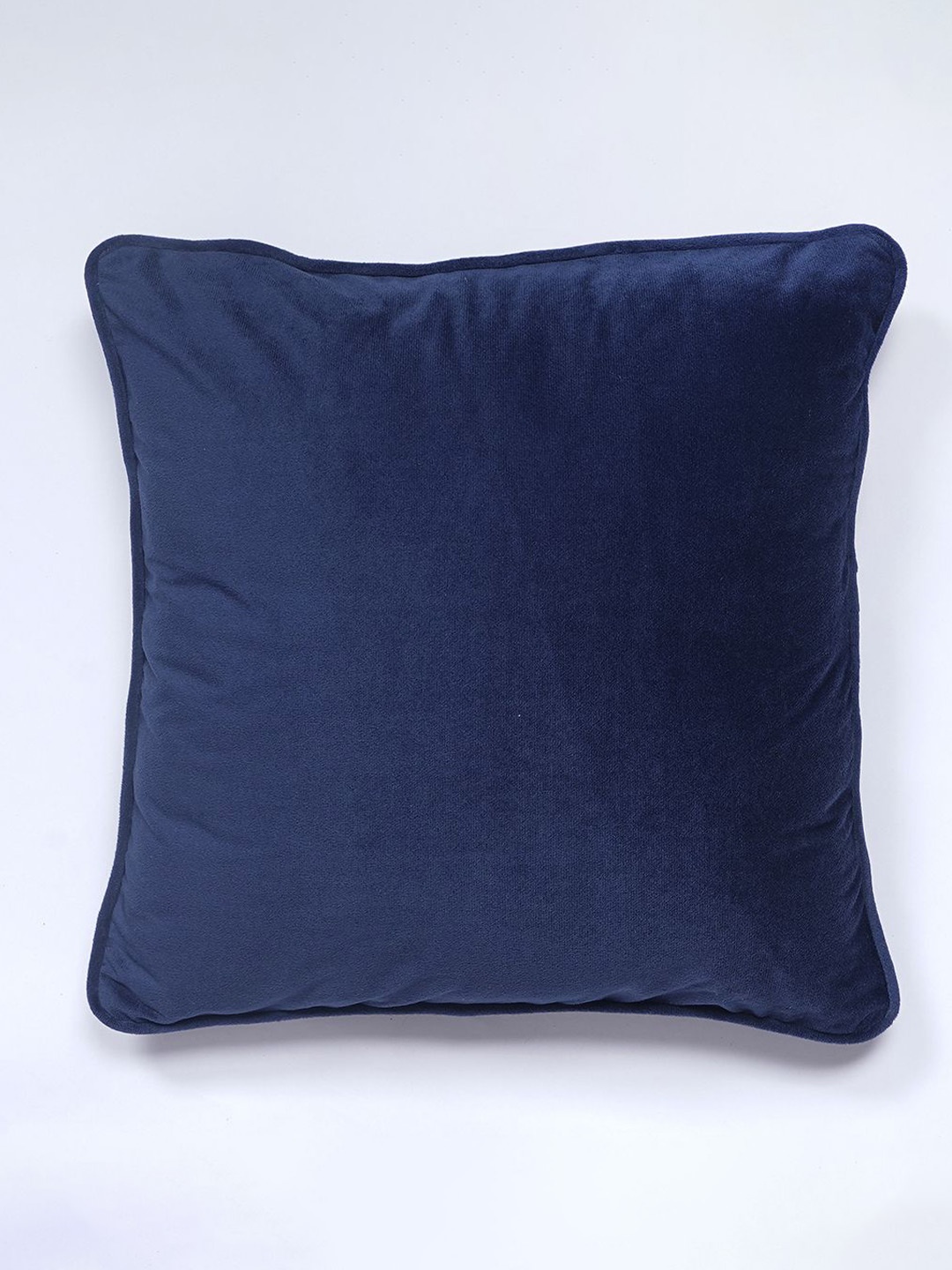 

SANSKRUTIHOMES Blue Velvet Square Cushion Covers