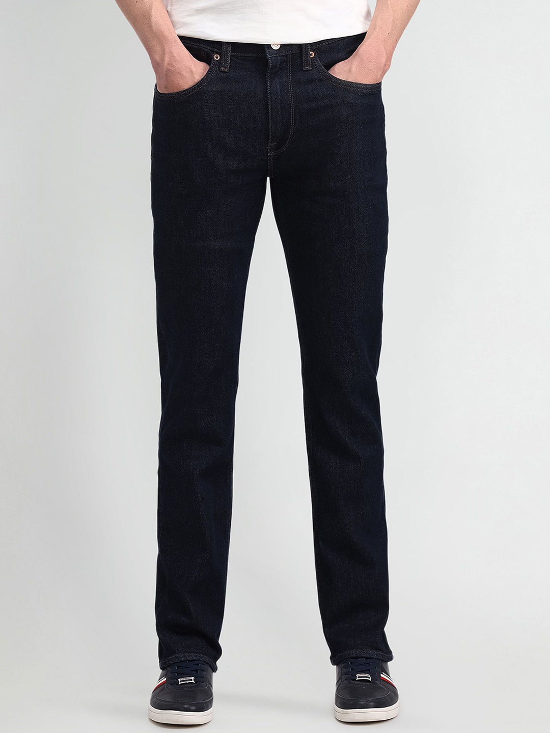 

U.S. Polo Assn. Denim Co. Men Harold Slim Straight Jeans, Blue