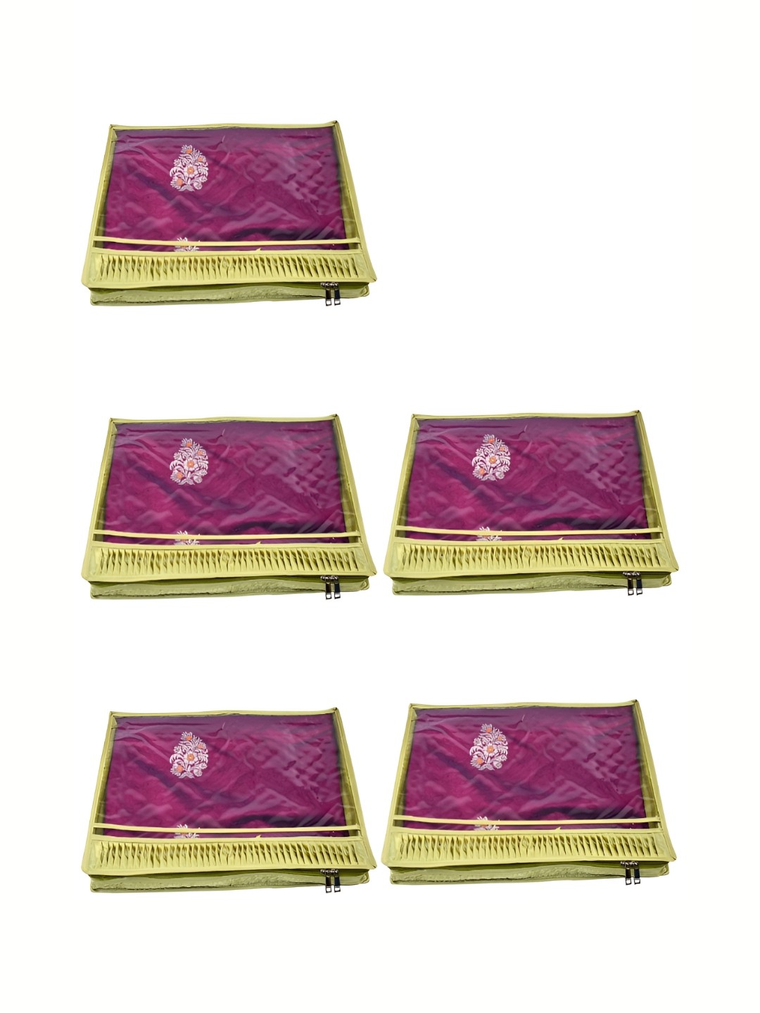 

Ajabh Green 5 Pieces Water Resistant Multi-Utility Organisers