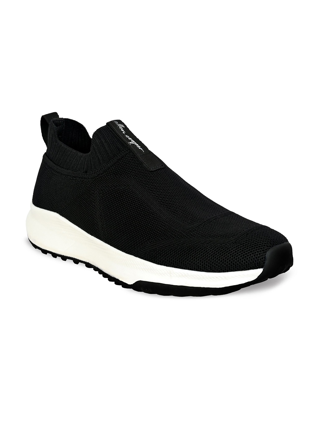 

Allen Cooper Men Mesh Running Non-Marking Shoes, Black