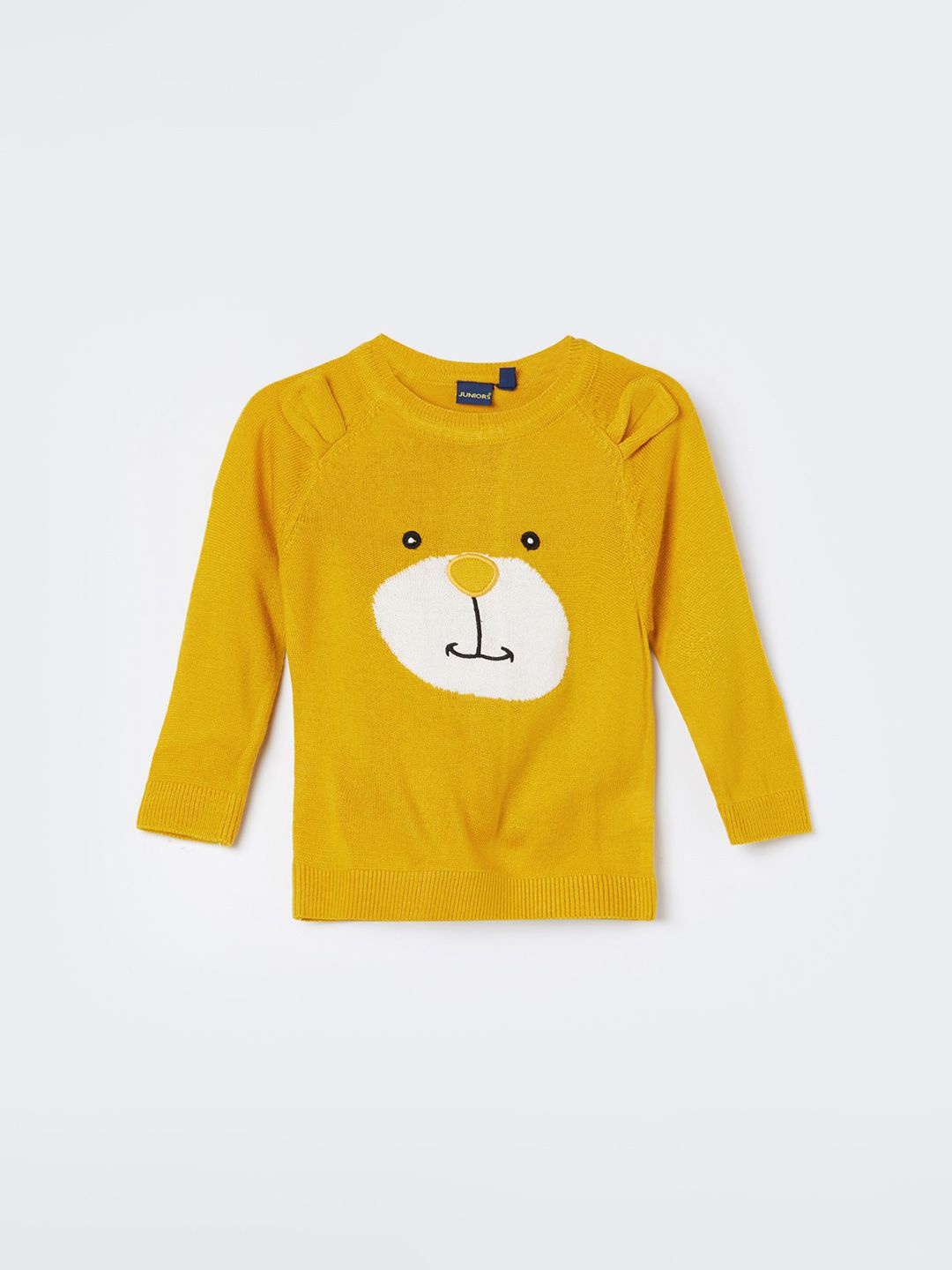

Juniors by Lifestyle Boys Round Neck Pullover, Mustard