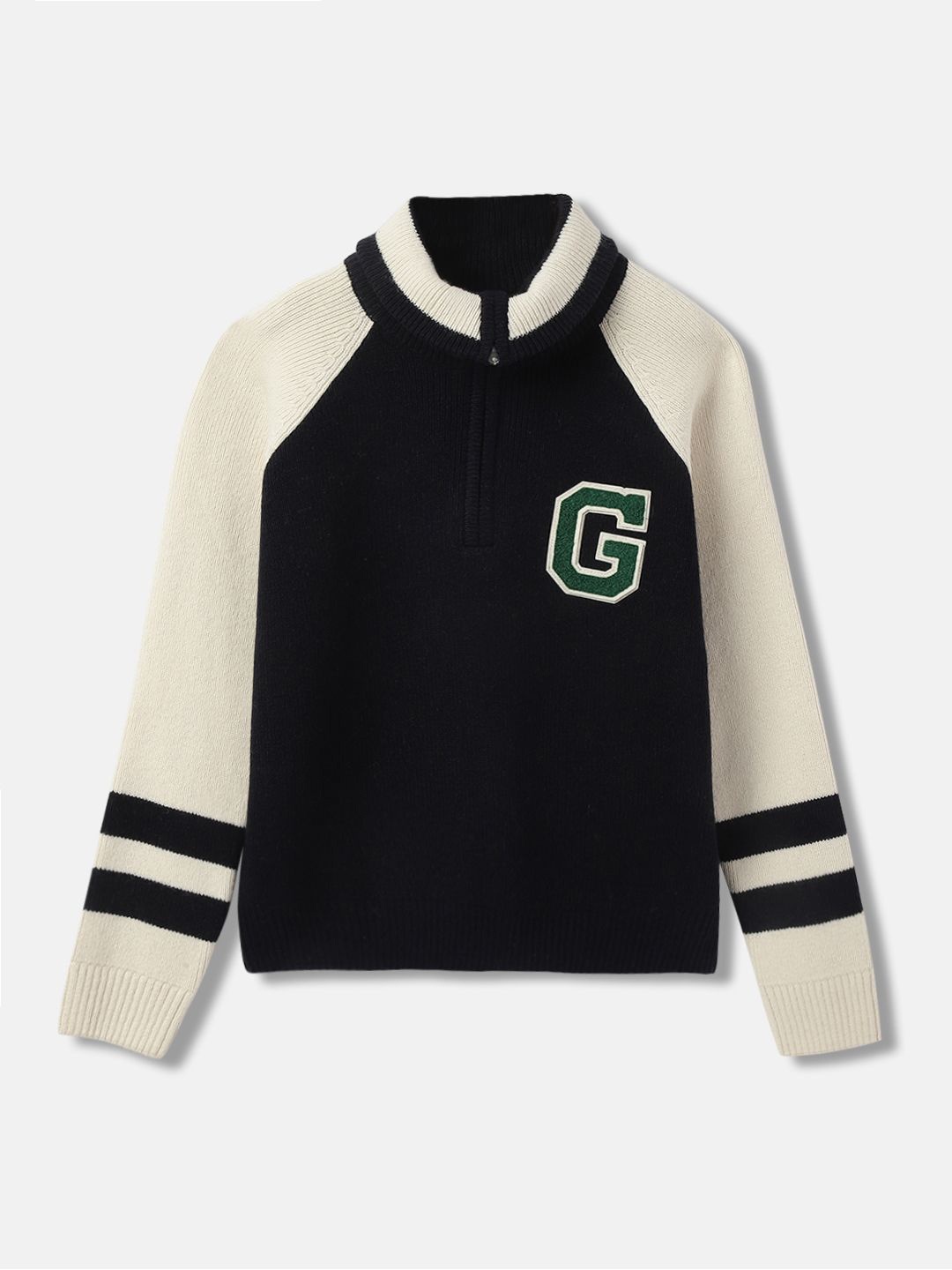 

GANT Boys Colourblocked Pullover, Blue