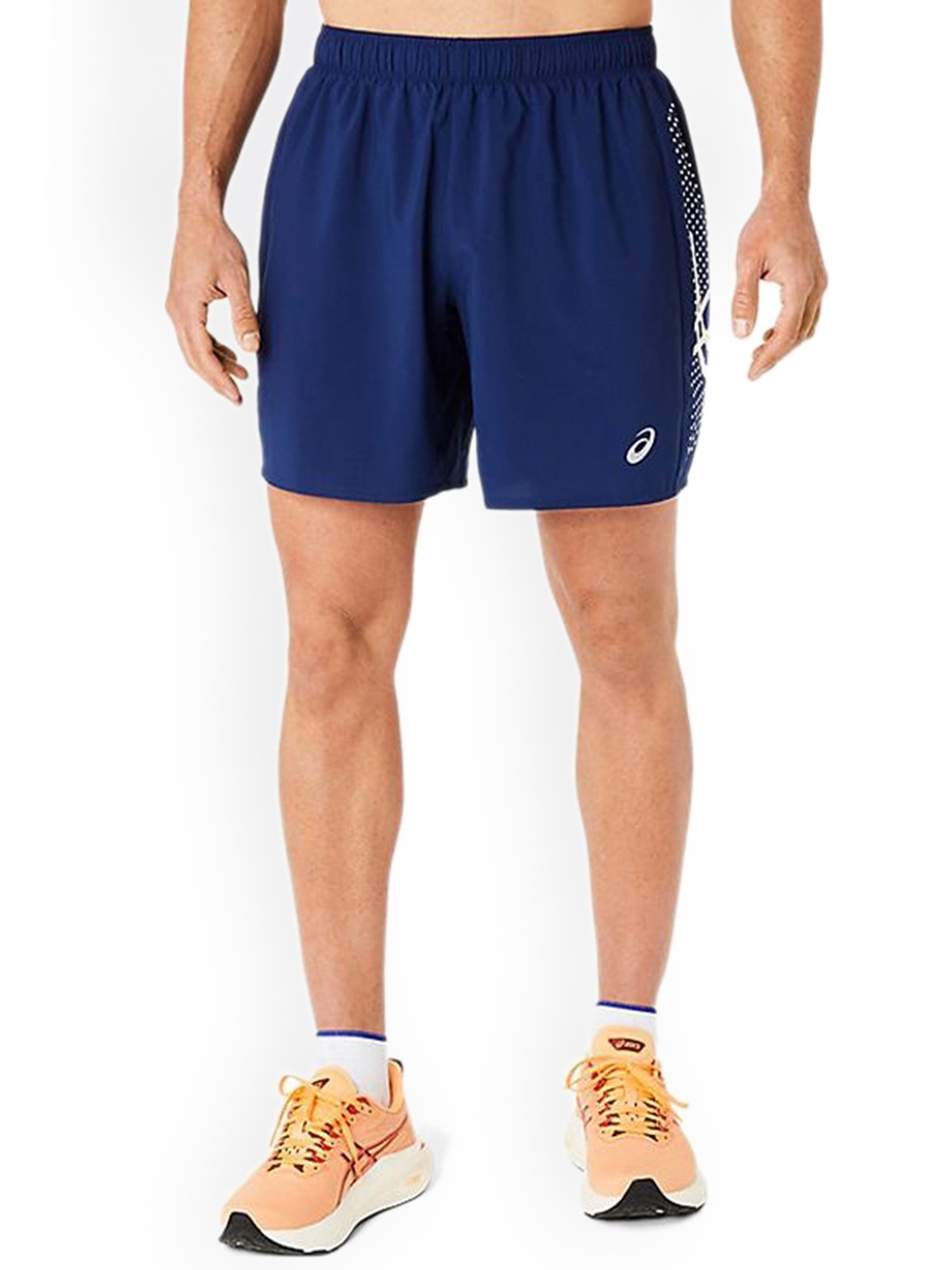 

ASICS ICON Men Mid Rise Shorts, Blue