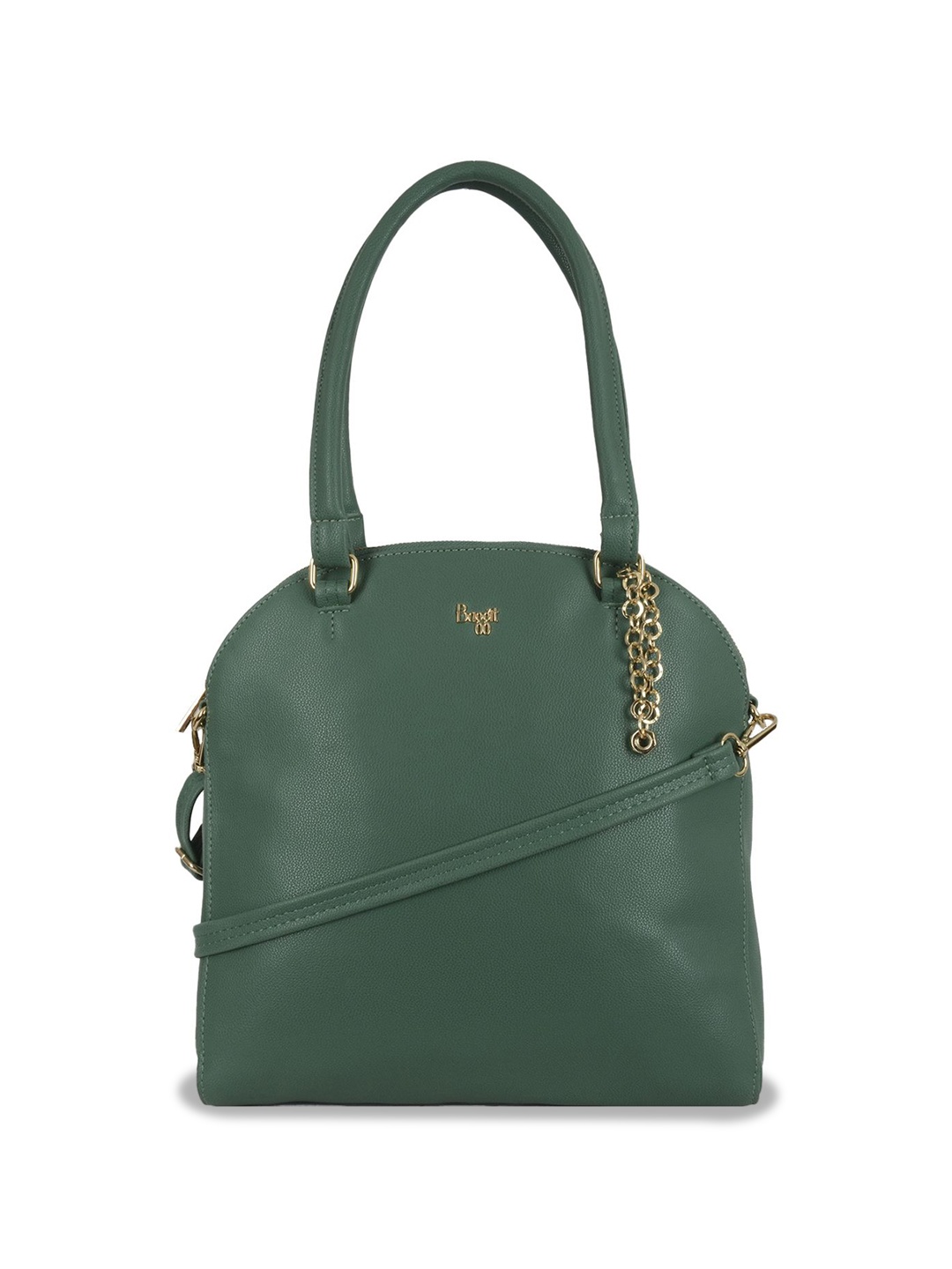 

Baggit PU Bowling Shoulder Bag, Green