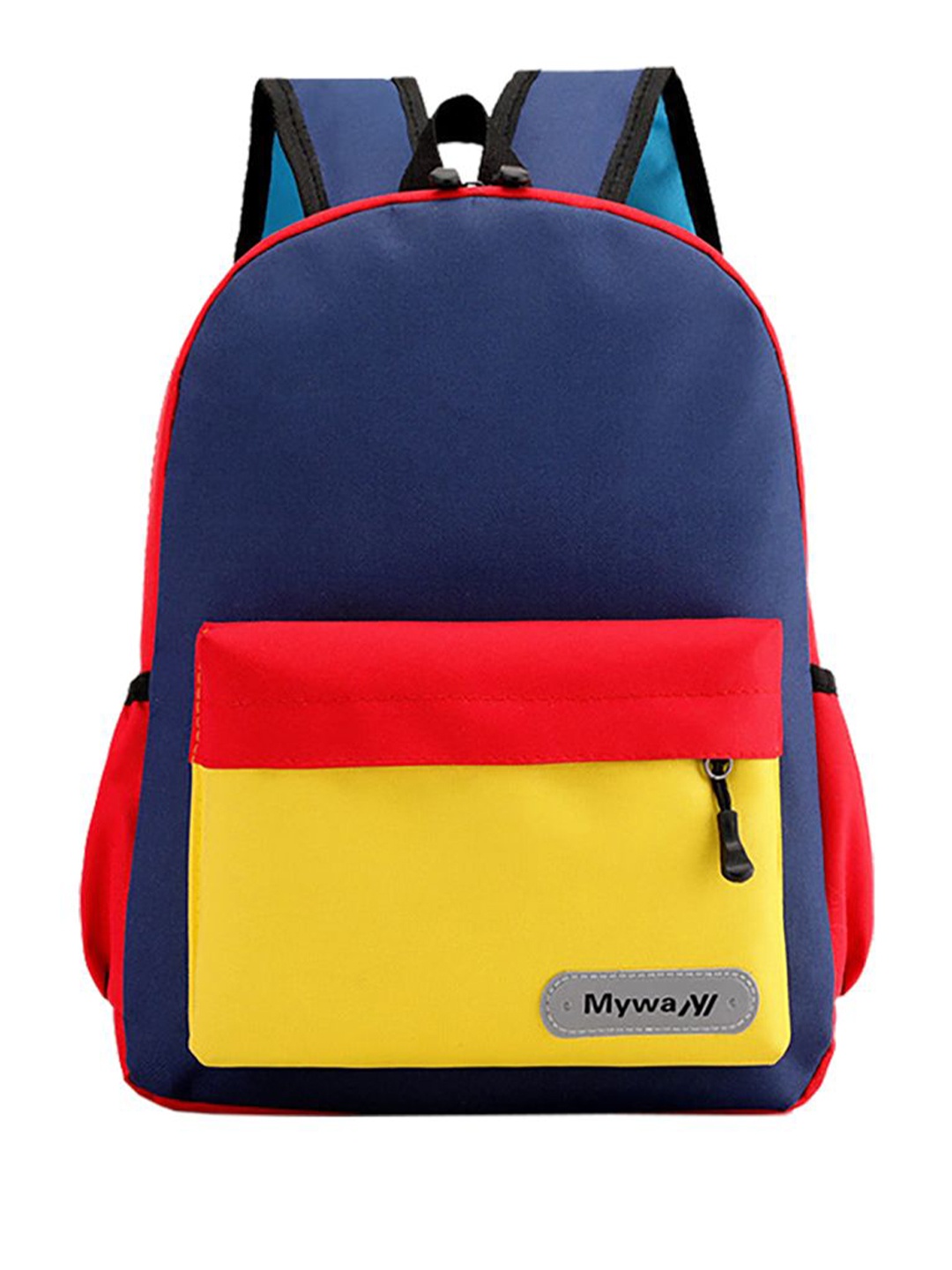 

SYGA Kids Colourblocked Backpack With Ergonomic Shoulder Strap, Navy blue