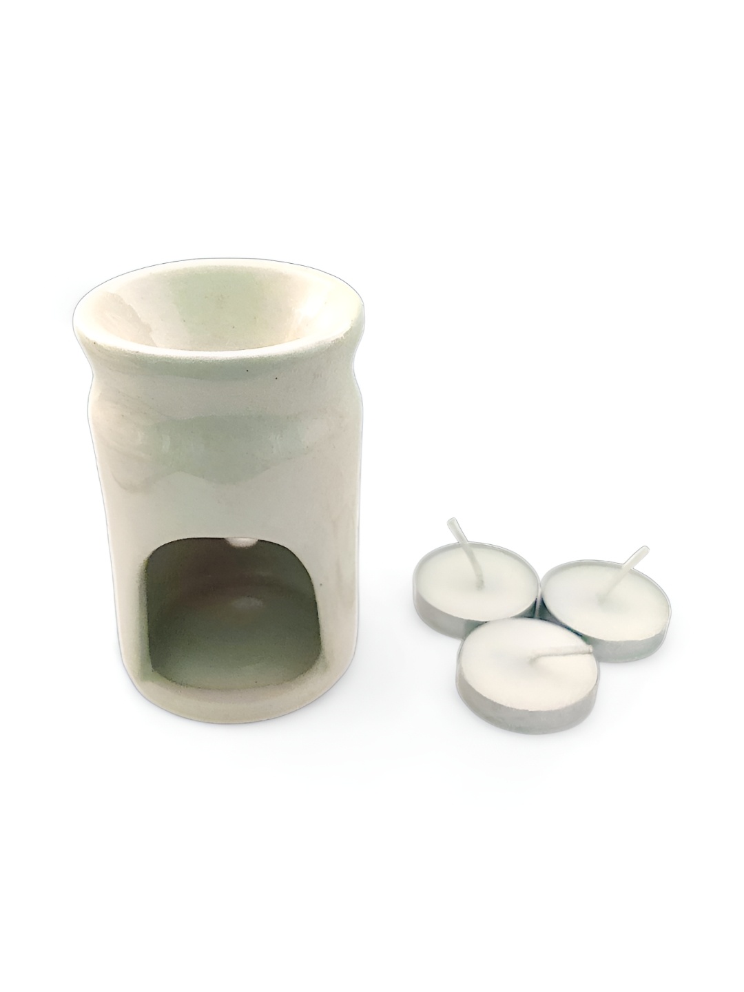 

Imvelo Green your hygiene Off White 4 pieces Tea Light Candle