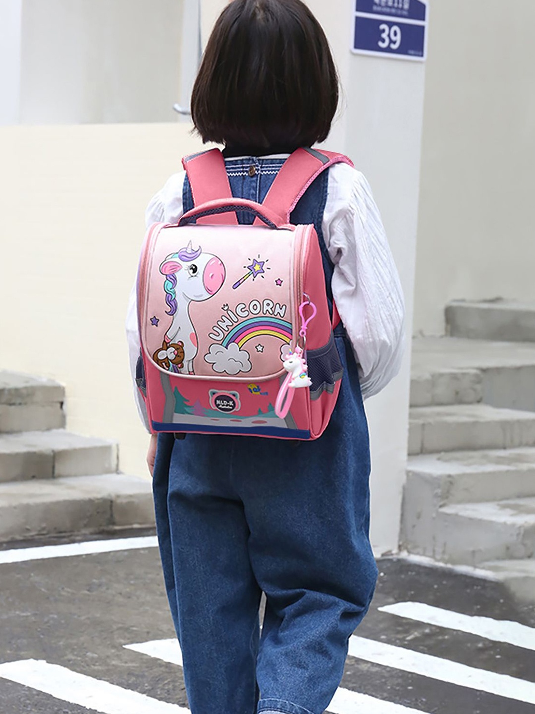 

SYGA Kids Graphic Backpack, Red