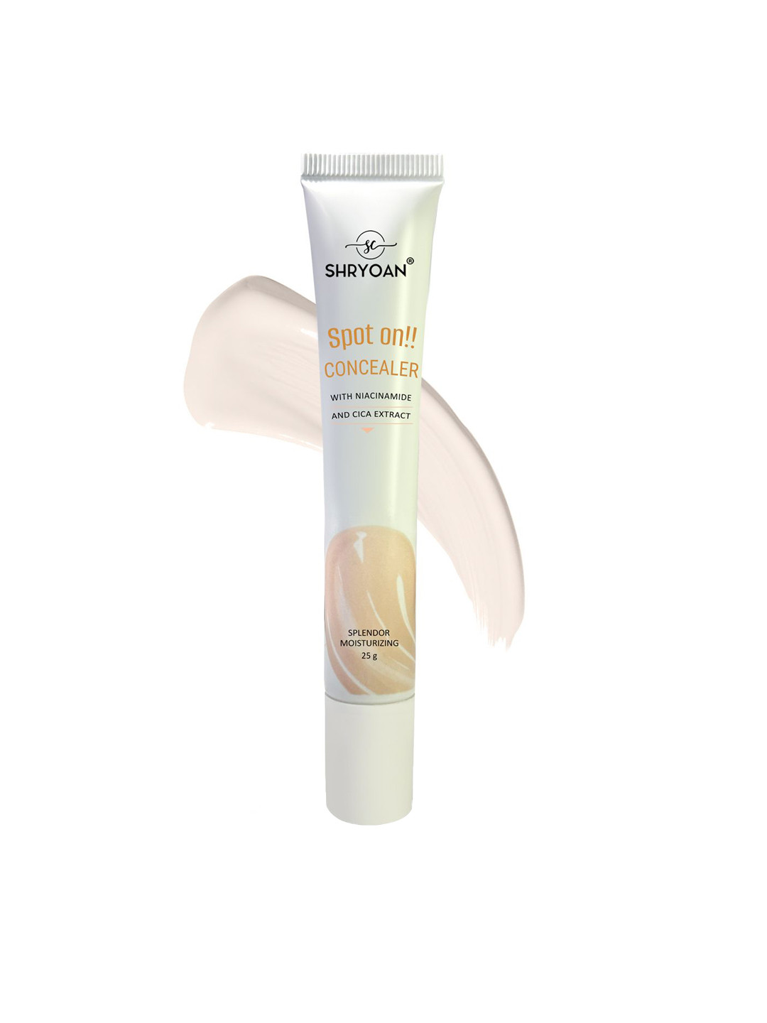 

SHRYOAN Goodness Of Niacinamide & Cica Extract Roll On Concealer 25 g Shade 03, Beige