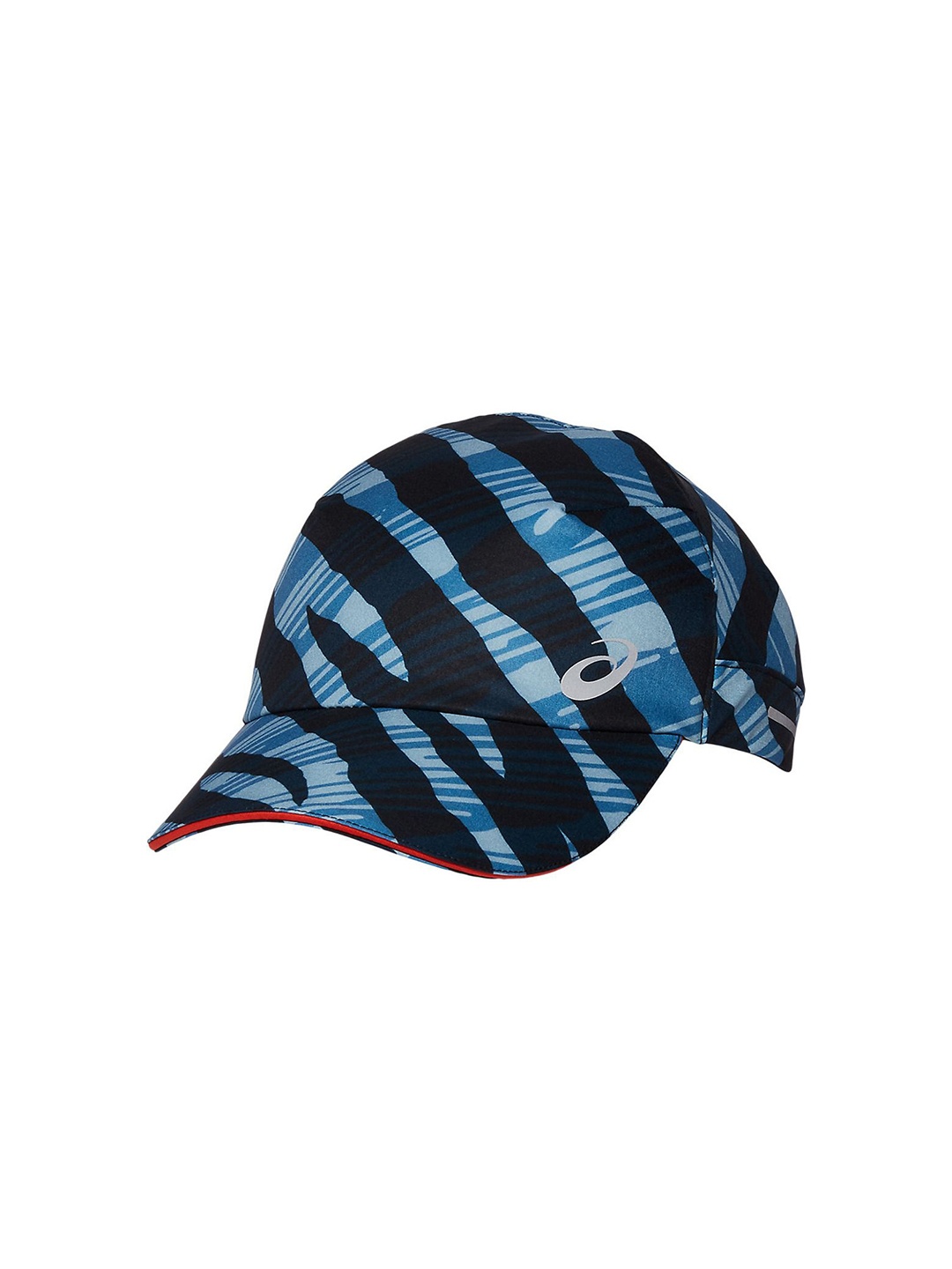 

ASICS Unisex Graphic Printed Woven Cap, Blue