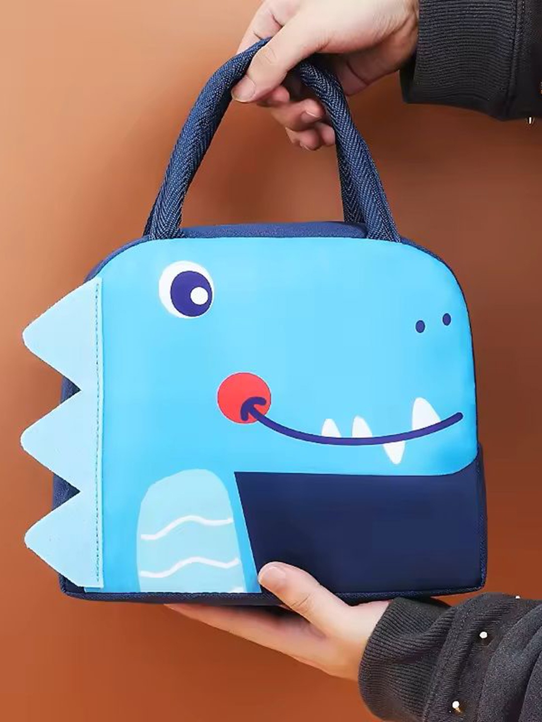 

Instabuyz Kids Printed Insulated Lunch bags Travel Accessory, Blue