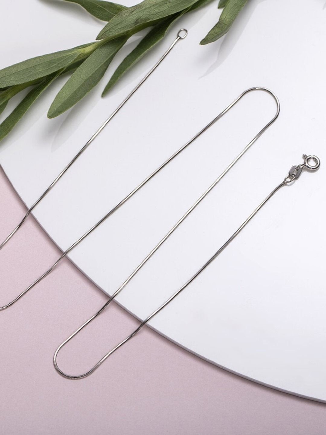 

Zavya 925 Sterling Silver Plated Chain