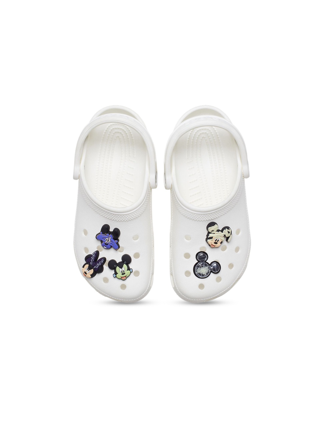

Crocs Set Of 5 Disney Mickey Halloween Jibbitz, Purple