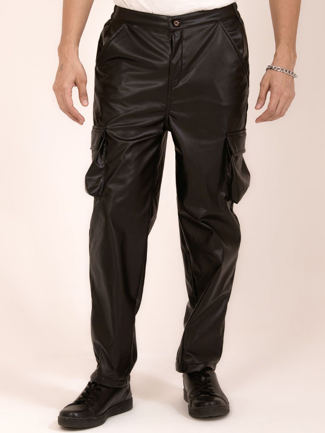 

BAESD Men Smart Cargos Trousers, Brown