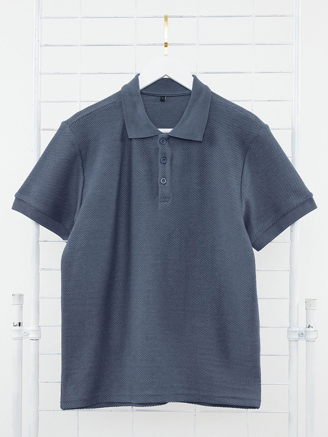 

Trendyol Men Checked Polo Collar Pockets T-shirt, Na