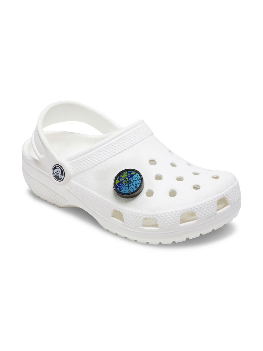 

Crocs Unisex Wednesday Nevermore Window Shoe Charm Jibbitz, Blue