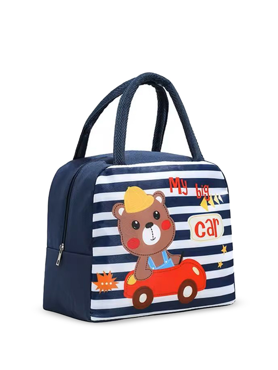 

Instabuyz Kids Printed Insulated Lunch bags Travel Accessory, Blue
