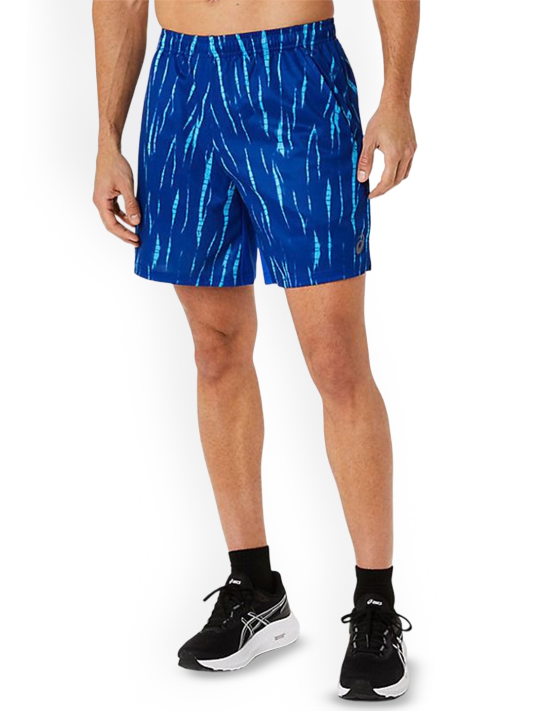 

ASICS Men Seasonal Allover Print 7in Short, Blue