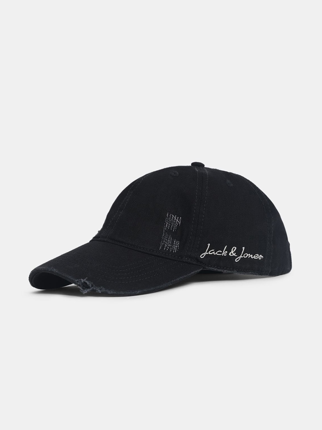 

Jack & Jones Men Embroidered Baseball Cap, Black