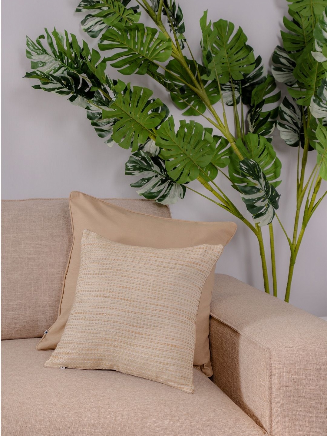 

ONSETHOMES Grey Square Cushion Covers