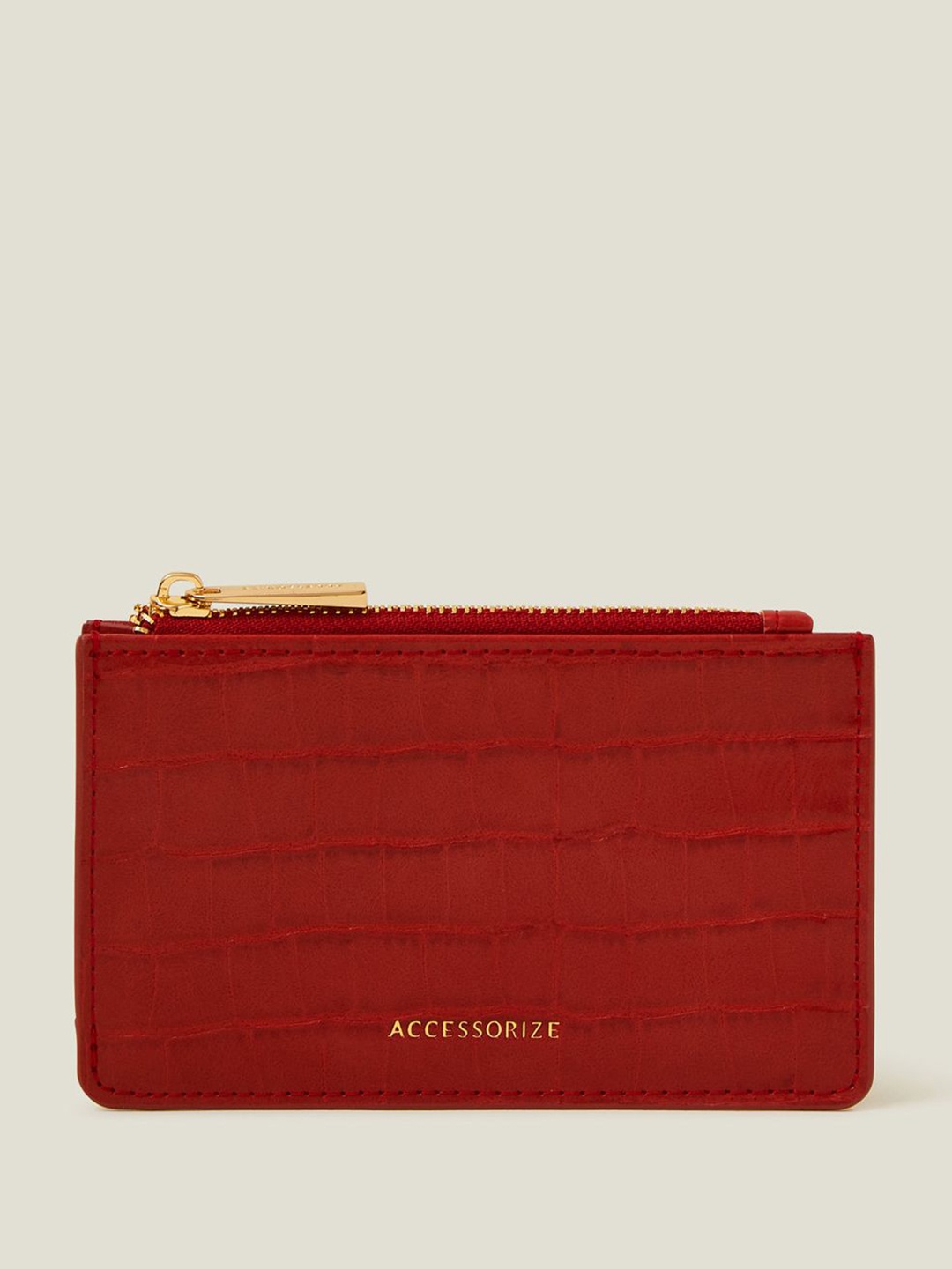 

Accessorize Women PU Card Holder, Red