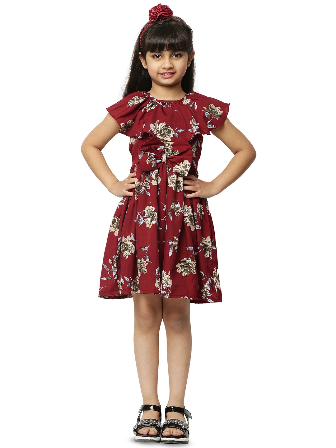 

Wish little Girls Fit & Flare Mini Dress, Multi