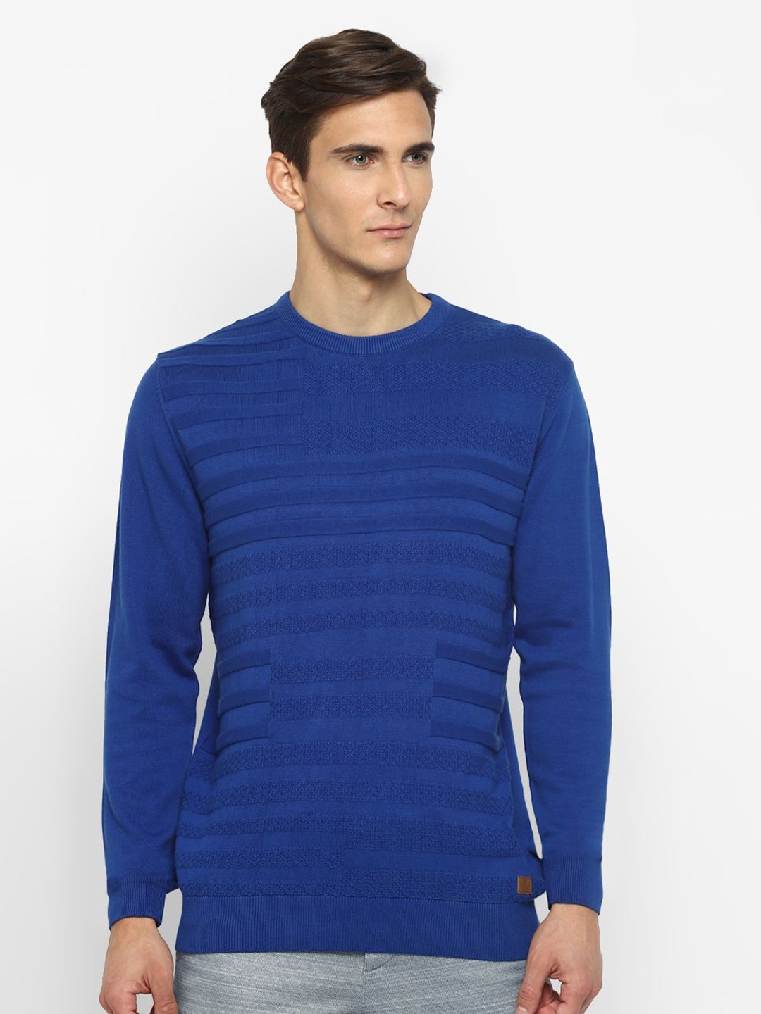 

Turtle Men Striped Pullover, Blue