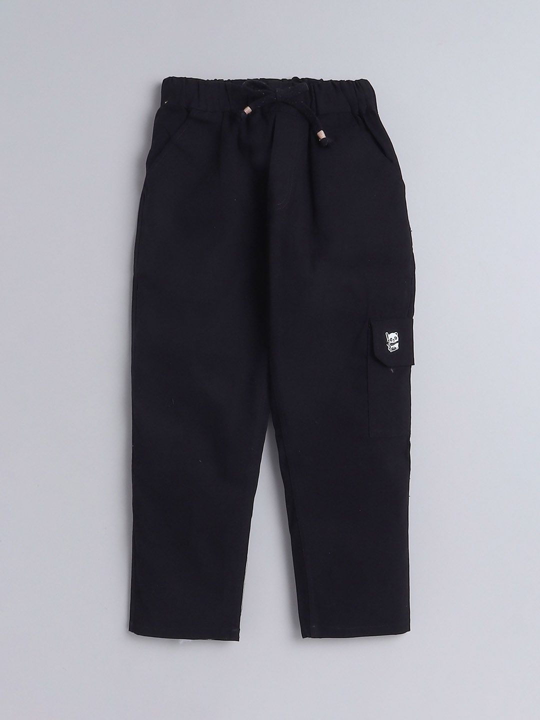 

BAATCHEET Kids Mid-Rise Track Pants, Black