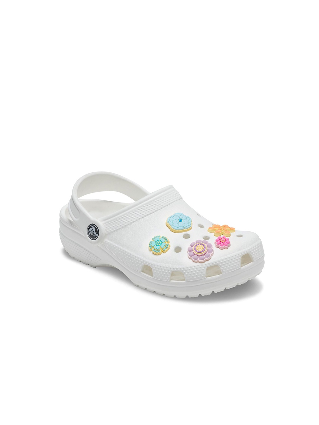 

Crocs Unisex 5-Pcs Fresh As A Daisy Shoe Charm Jibbitz, Pink