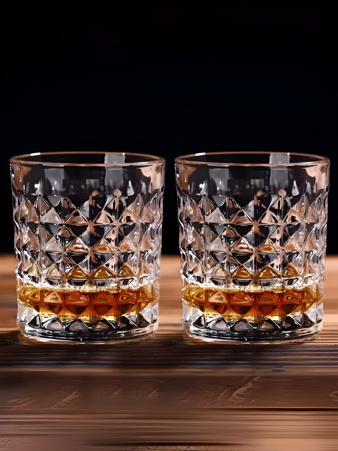 

The Better Home Transparent 2 Pieces Lead Free Whiskey Glasses 270 ml