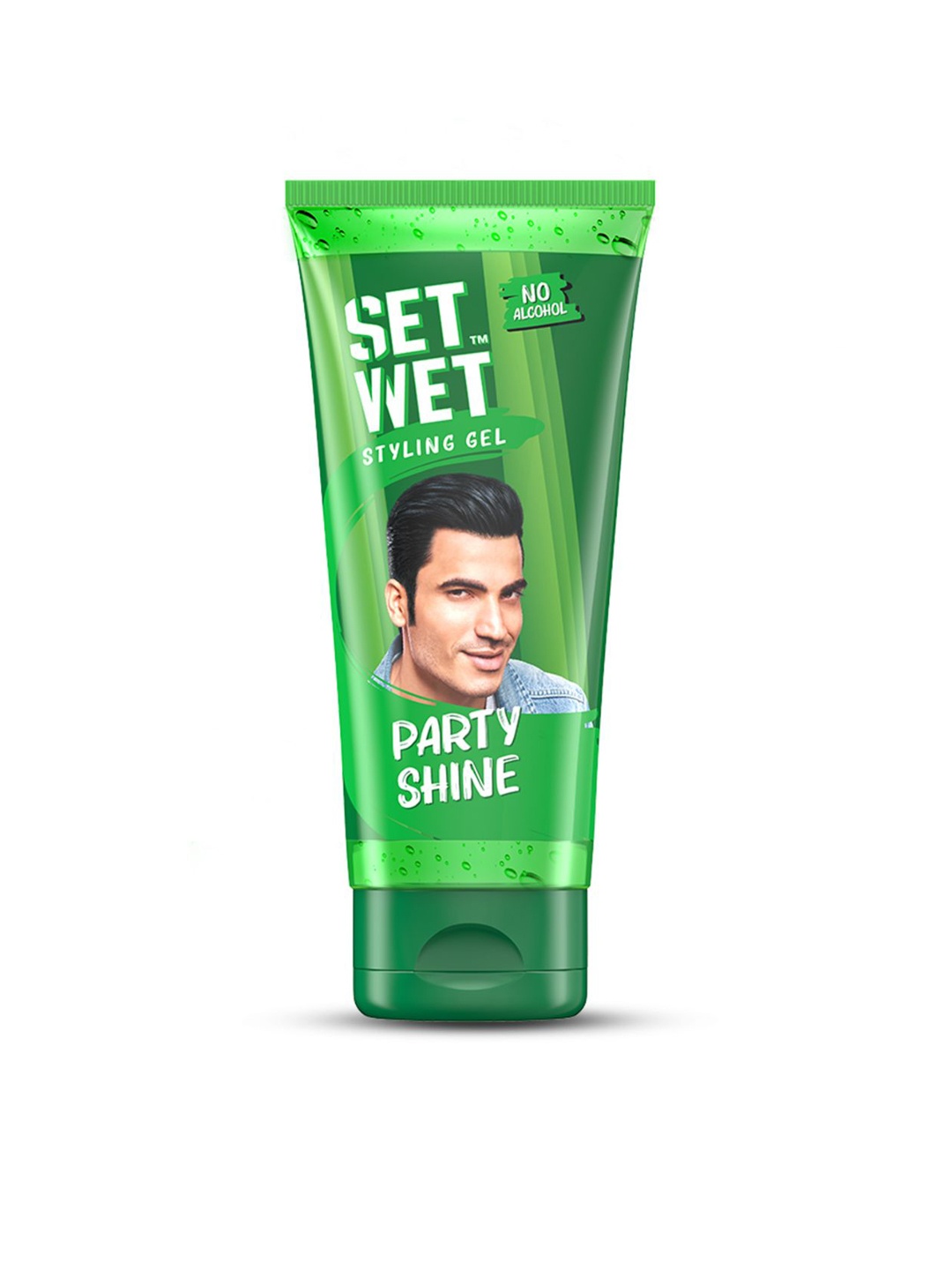 

Set Wet Men Vertical Strong Hold Styling Hair Gel 100 ml, Green