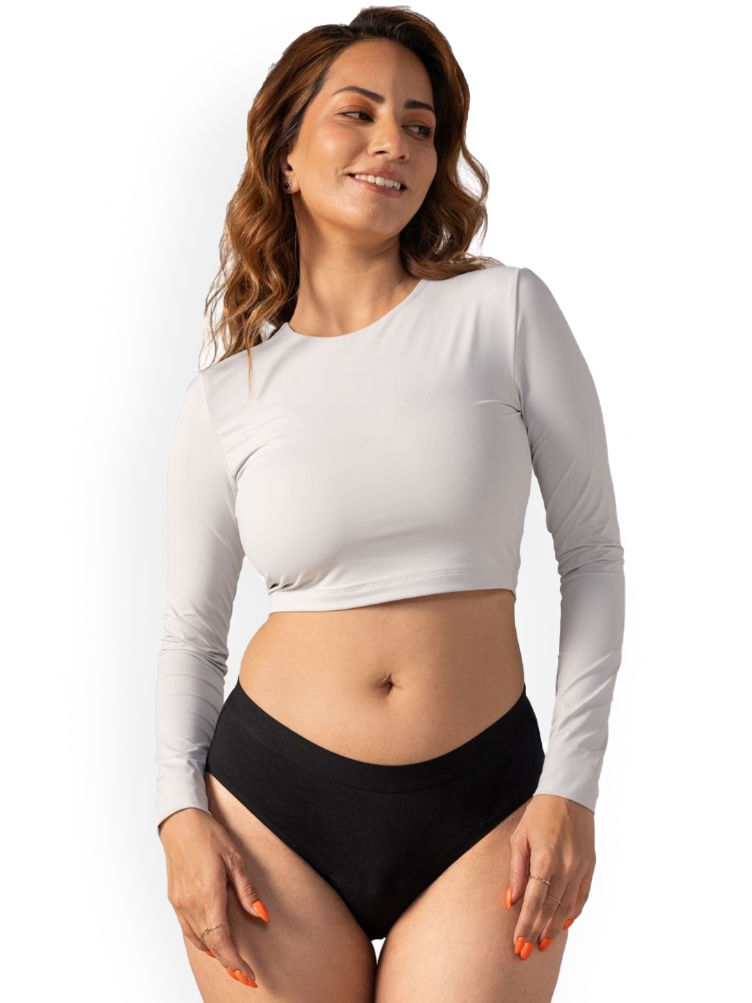 

Mahina Reusable & Leak Proof Period Panty Black Modal Mid Rise Super Heavy Flow