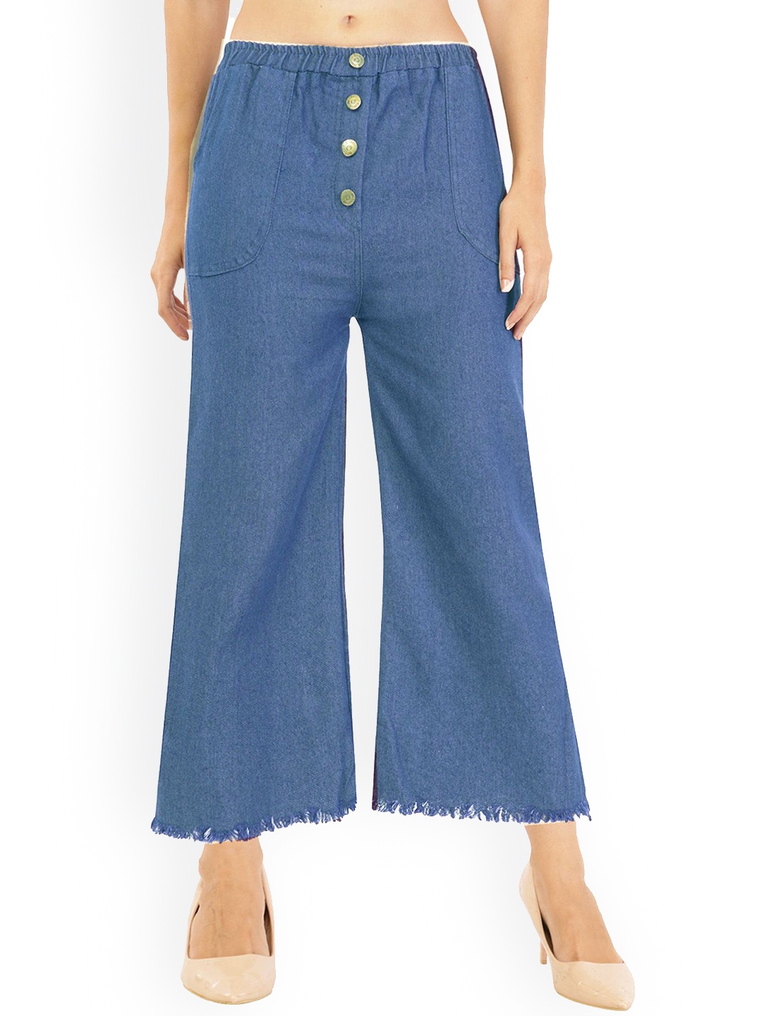 

BAESD Girls Solid Classic Slim Fit Stretchable Jeans, Blue