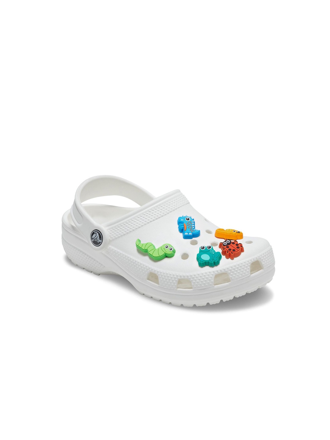 

Crocs Unisex Pack Of 5 Bright Animal shoe charms Jibbitz, Orange