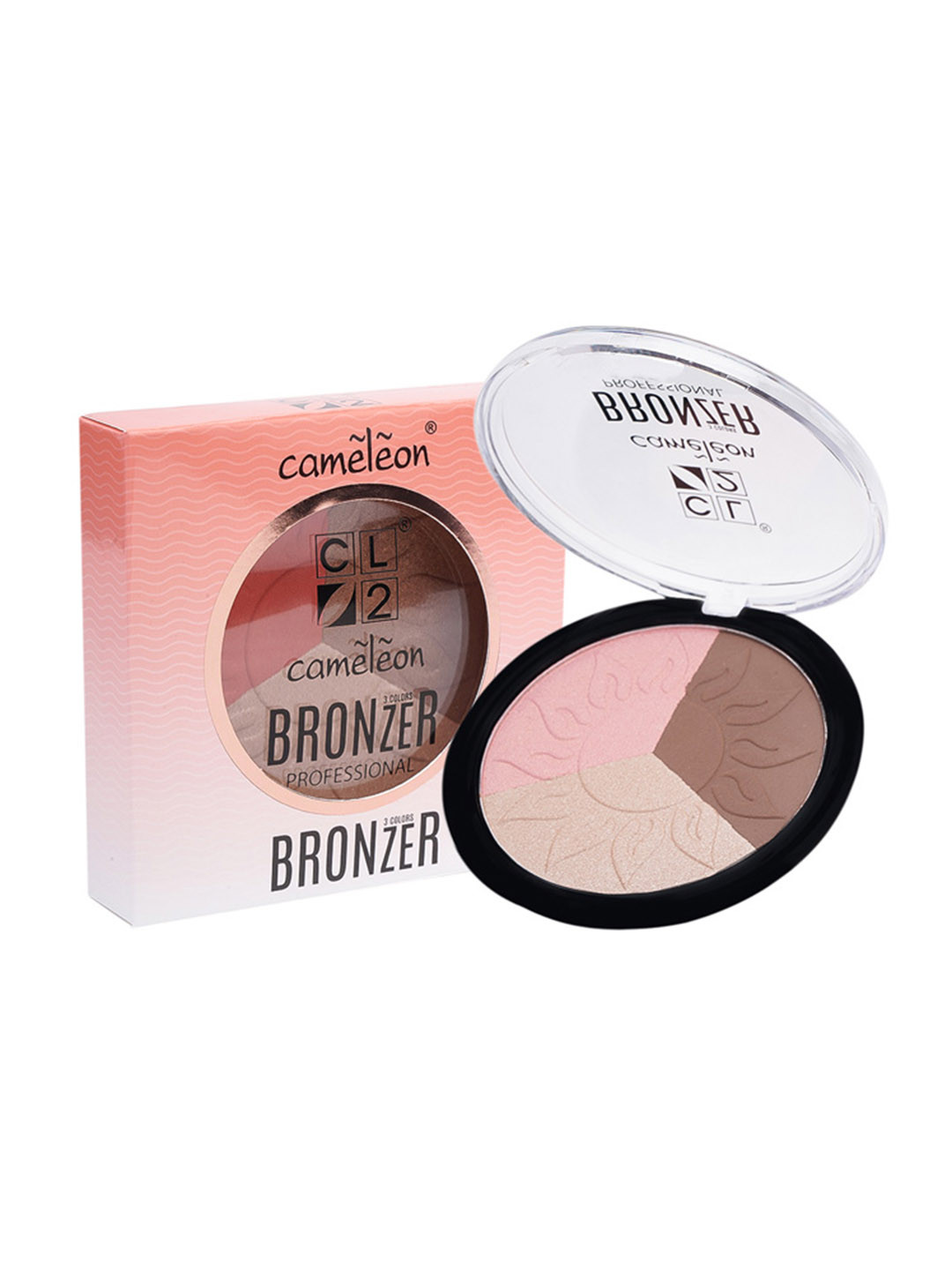 

Cameleon Professional 3 Color Bronzer 17 g Shade 04, Multi