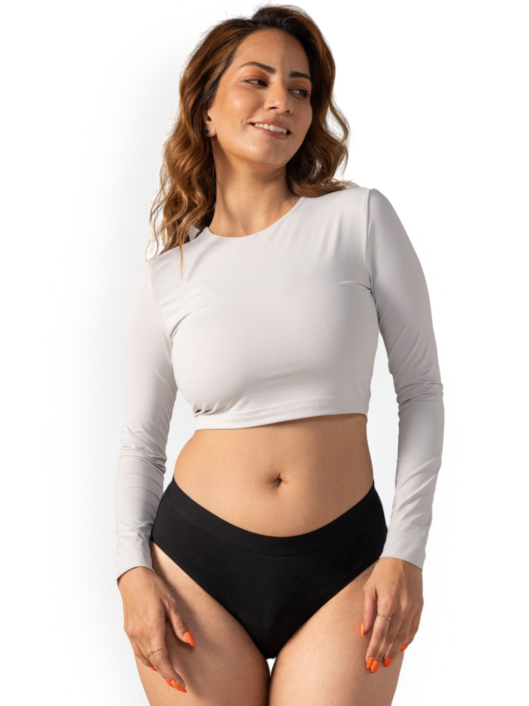 

Mahina Reusable & Leak Proof Period Panty Black Cotton Mid Rise Super Heavy Flow