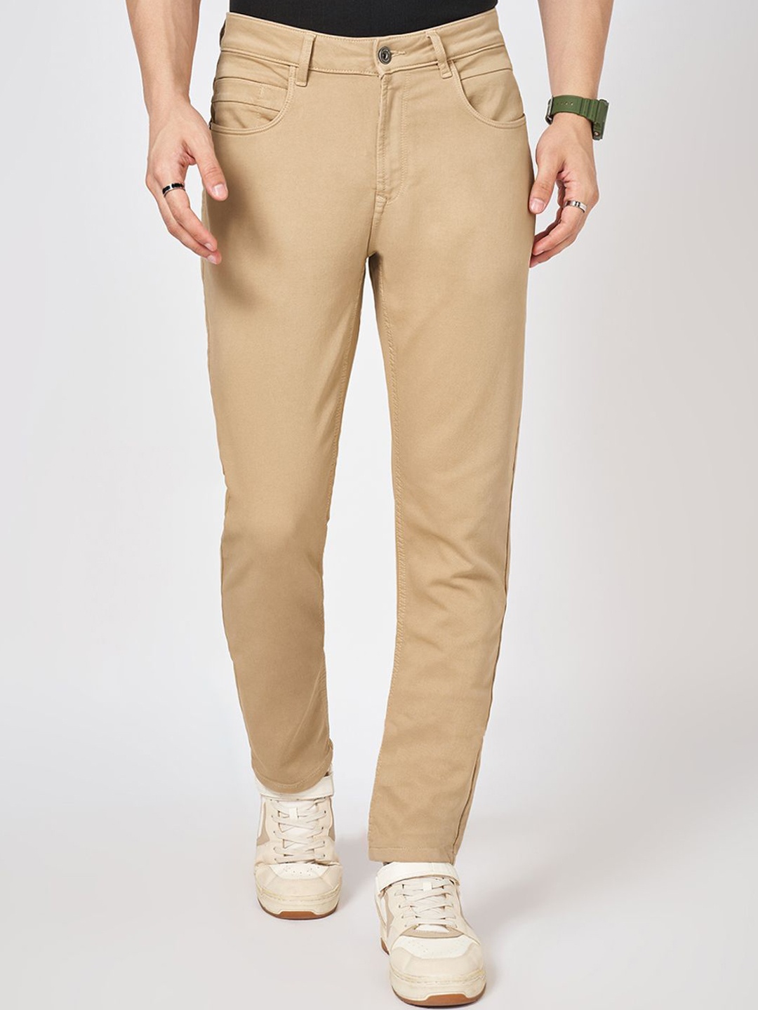 

SF JEANS by Pantaloons Men Slim Fit Jeans, Beige