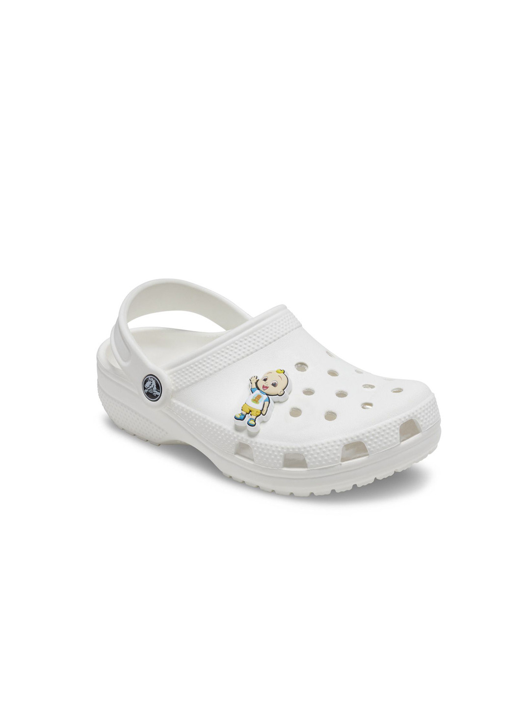 

Crocs Unisex Cocomelon JJ Shoe Charms Jibbitz, White