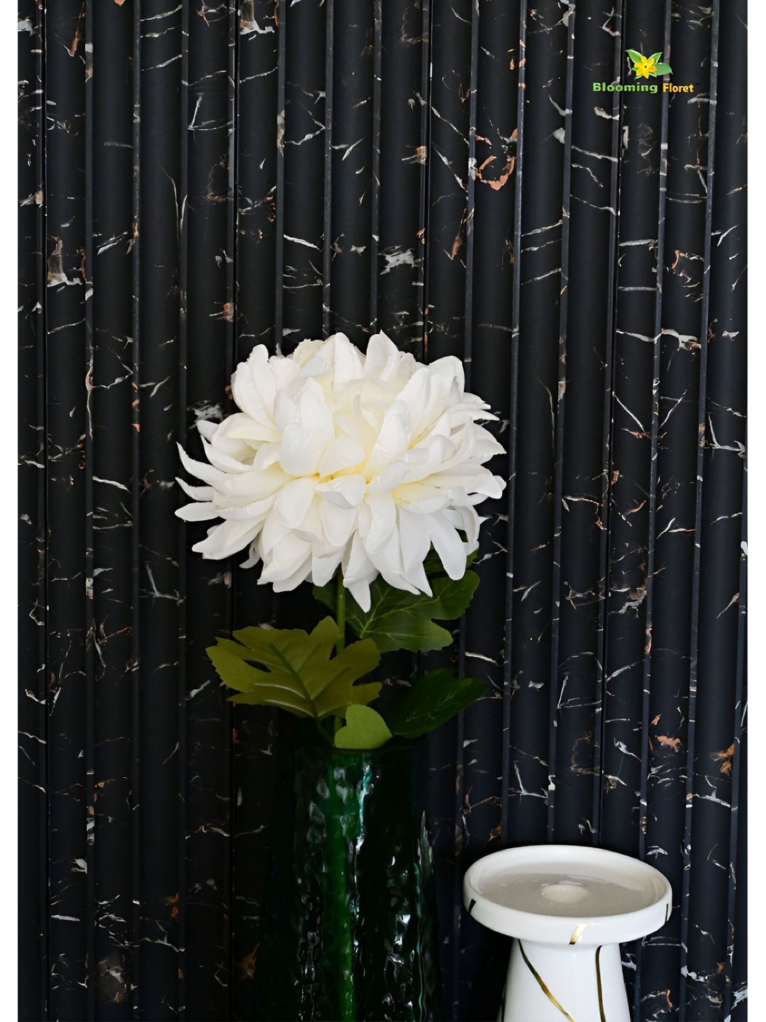 

Blooming Floret White Peony Artificial Flower
