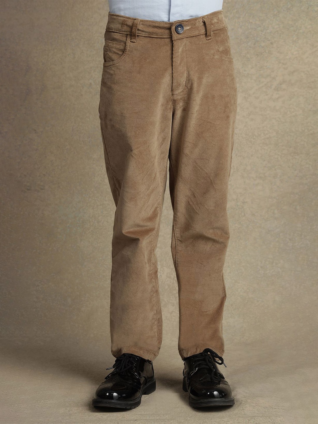 

One Friday Boys Smart Chinos Trousers, Gold