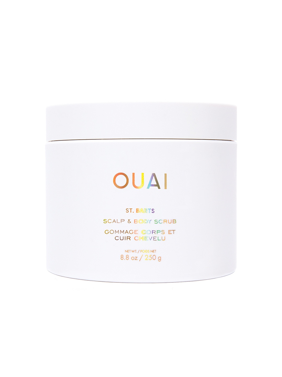 

OUAI St Barts Scalp & Body Scrub with Coconut Oil & Sugar Crystals - 250 g, White