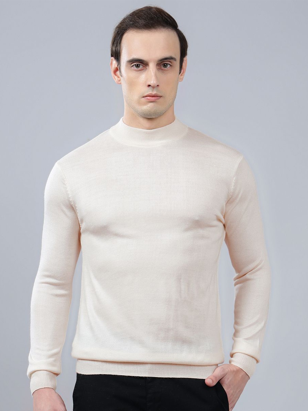 

Cantabil Men Pullover, White