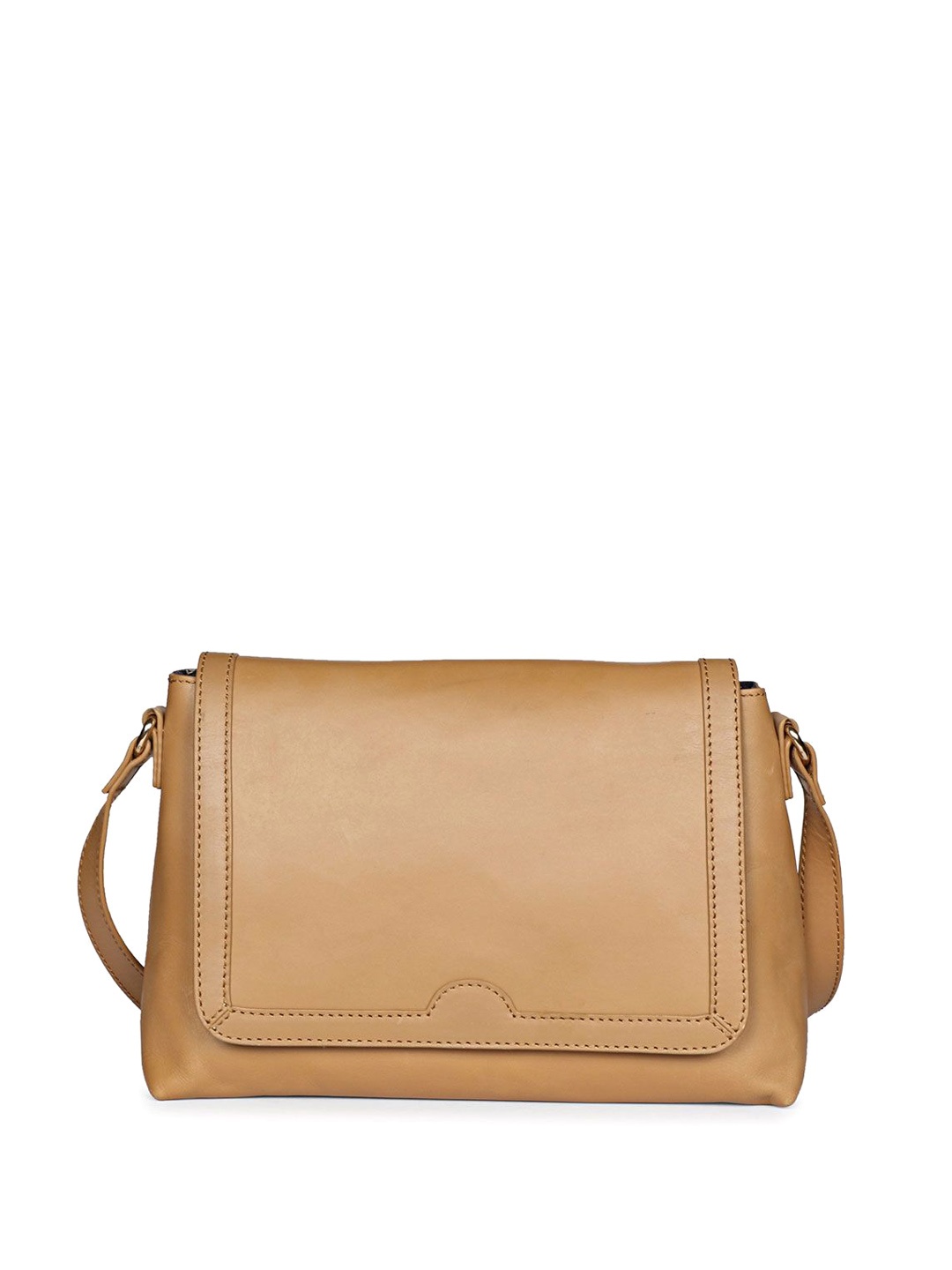 

Saint G Women Leather Crossbody Sling Bags, Tan