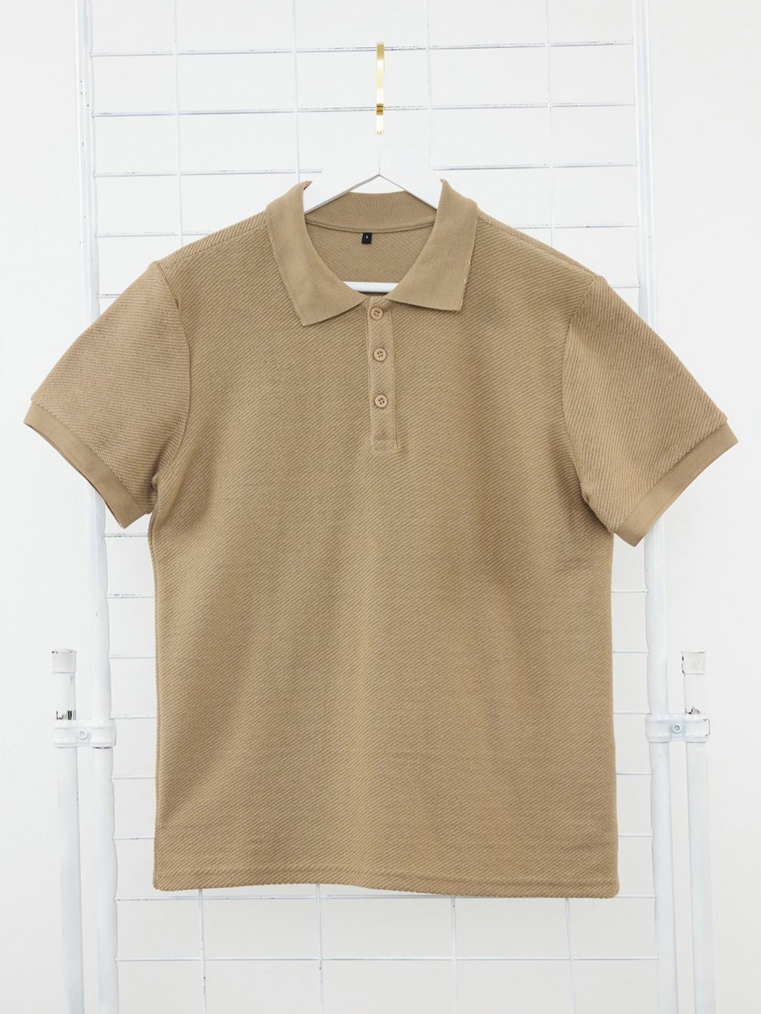 

Trendyol Men Checked Polo Collar Pockets T-shirt, Na