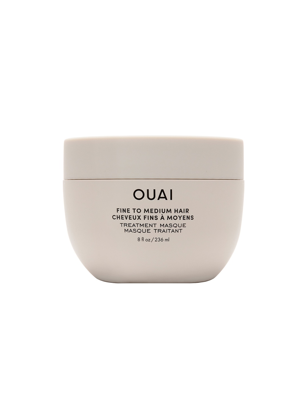 

OUAI Fine To Medium Hair Treatment Masque with Shea Butter & Hydrolyzed Keratin - 236 ml, Beige